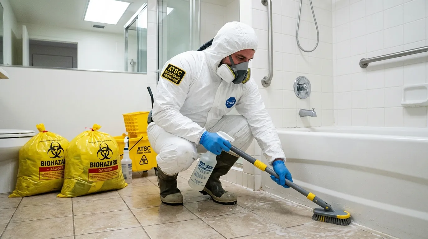 Decontamination equipment deployed for Blood Cleanup in Coral Hills